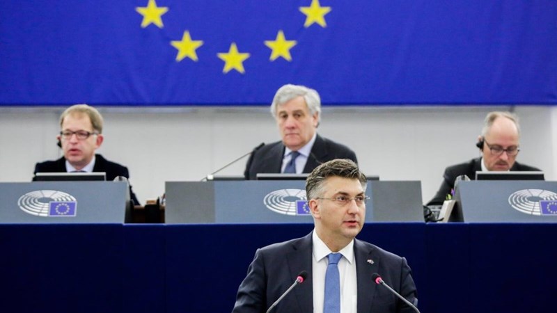 Govor predsjednika Vlade u Europskome parlamentu o budućnosti Europe